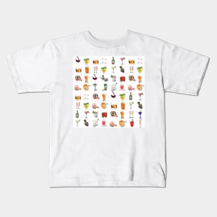 Happy Hour Cocktails! Kids T-Shirt